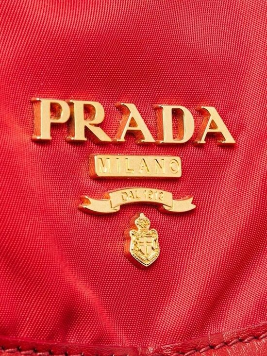 Prada Rosso Re-Nylon Small Backpack Bag main image 12